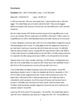 Referāts 'The Comparison of Economics of the United States of America and Latvia', 8.