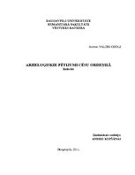 Referāts 'Arheoloģiskie pētījumi Cēsu ordeņpilī', 1.