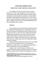 Konspekts 'Apzināties neizprotamo', 1.