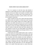 Eseja 'Dzīvības vērtība Regīnas Ezeras novelē "Sātanisks stāsts"', 1.