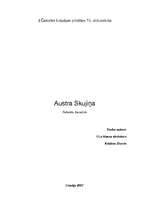 Referāts 'Austra Skujiņa', 1.