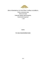 Referāts 'Sabiedrība ar irobežotu atbildību kā viena no komercdarbības formām', 1.