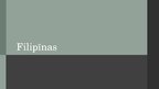 Prezentācija 'Filipīnas', 1.