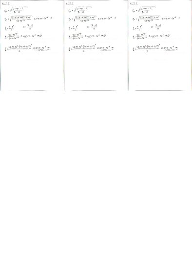 Konspekts 'Fizikas uzdevumu risinājumu apkopojums. Lādētu daļiņu kustība elektrostatiskajā ', 4.