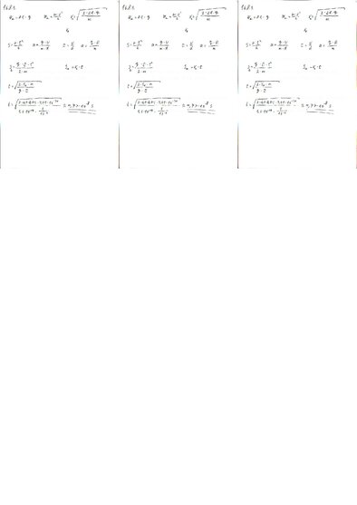 Konspekts 'Fizikas uzdevumu risinājumu apkopojums. Lādētu daļiņu kustība elektrostatiskajā ', 11.