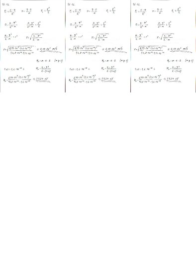Konspekts 'Fizikas uzdevumu risinājumu apkopojums. Lādētu daļiņu kustība elektrostatiskajā ', 28.
