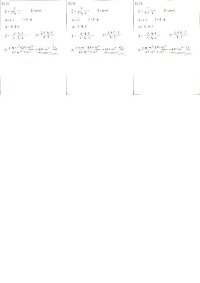 Konspekts 'Fizikas uzdevumu risinājumu apkopojums. Lādētu daļiņu kustība elektrostatiskajā ', 50.