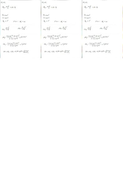 Konspekts 'Fizikas uzdevumu risinājumu apkopojums. Lādētu daļiņu kustība elektrostatiskajā ', 60.