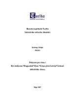 Referāts 'Kā raidījuma “Degpunktā” filma “Gripa plosa Latviju” ietekmē sabiedrisko domu', 1.