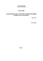 Referāts 'Latvijas Zaļās partijas un Zemnieku Savienības ideoloģiskās nostādnes pirms apvi', 1.