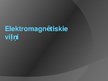 Prezentācija 'Elektromagnētiskie viļņi', 1.