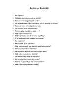 Konspekts 'Tests par amīniem un aldehīdiem', 1.