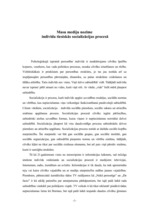 Eseja 'Masu mediju nozīme indivīda tiesiskās socializācijas procesā', 1.