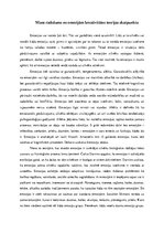 Eseja 'Mans radošums no emocijām kreativitātes teorijas skatpunkta', 1.