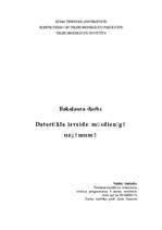 Referāts 'Datortīkla izveide mūsdienīgā uzņēmumā', 1.