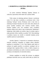 Referāts 'Mārketinga loģistika', 8.