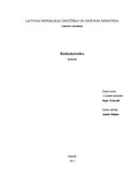 Referāts 'Radioaktivitāte', 1.