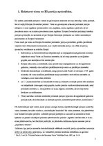 Eseja 'Partijas Eiropas Savienībā, to apvienības', 2.