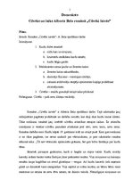 Eseja 'Cilvēks un laiks Alberta Bela romānā "Cilvēki laivās”', 1.