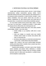 Referāts 'Latvijas Bankas monetārā politika', 3.