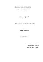 Paraugs 'Vītņu mehānismu kinemātiskā un spēka analīze', 1.