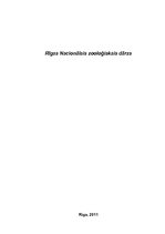 Referāts 'Latvijas Nacionālais zooloģiskais dārzs', 1.