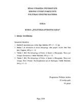 Konspekts 'Politiskā antropoloģija. Ievadlekcija', 1.