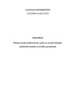 Diplomdarbs 'Policijas tiesības pielietot fizisku spēku un speciālos līdzekļus sabiedriskās k', 1.