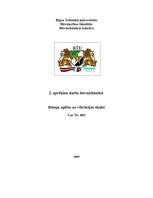 Paraugs 'Rāmja aplēse uz vibrācijas slodzi', 1.