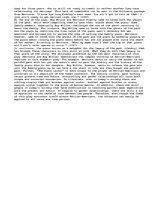 Eseja 'The Piano Lesson', 2.