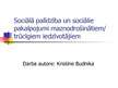 Prezentācija 'Sociālā palīdzība un sociālie pakalpojumi maznodrošinātiem un trūcīgiem iedzīvot', 1.