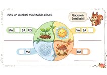 Prezentācija 'Latviešu valodas rakstīšanas uzdevumi 1.–2. klasei', 2.