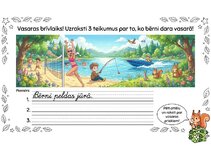 Prezentācija 'Latviešu valodas rakstīšanas uzdevumi 1.–2. klasei', 5.