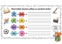 Prezentācija 'Latviešu valodas rakstīšanas uzdevumi 1.–2. klasei', 8.