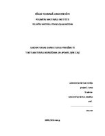 Paraugs 'Laboratorijas darbi studiju priekšmetā "Tekstilmateriālu krāsošana un apdare"', 1.