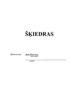 Referāts 'Šķiedras', 1.