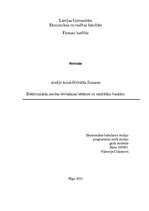 Referāts 'Elektroniskās naudas ieviešanas ietekme uz centrālajām bankām', 1.