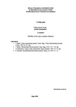 Konspekts 'Patērētāju rīcība tirgū un galējais derīgums', 1.