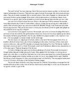 Eseja 'Monologue Culture', 1.