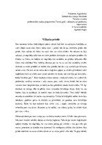 Eseja 'Vilkaču priede', 1.