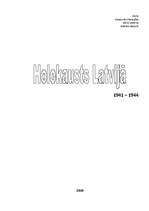 Referāts 'Holokausts Latvijā', 1.