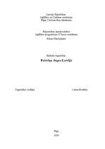 Referāts 'Patēriņa tirgus Latvijā', 1.