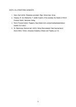 Eseja 'Aktiera statuss un funkcijas laikmetīgajā teātrī', 5.