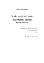 Konspekts 'Roterdamas Erasms', 1.