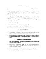 Paraugs 'Kapitāla daļu pirkuma līgums', 1.