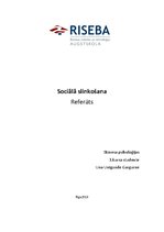 Eseja 'Sociālā slinkošana', 1.