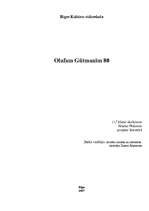 Referāts 'Olafam Gūtmanim 80', 1.