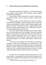 Prakses atskaite 'SIA "Deloitte Audits Latvia"', 9.