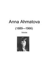 Referāts 'Anna Ahmatova', 1.