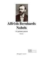 Referāts 'Alfrēds Bernhards Nobels - izcila 19.gs. personība', 1.
